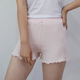 女防走光不卷边居家内搭三分保险短裤 外穿纯棉蕾丝薄款 弹性安全裤
