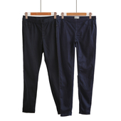 女装 牛仔裤 高腰大码 显瘦小脚裤 外单大码 女复古时尚 弹力修身 铅笔裤