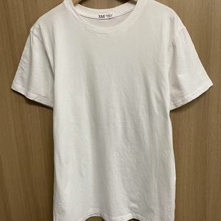 打底衫 纯棉白色t恤女短袖 宽松薄款 夏季 内搭纯色显瘦上衣 2025新款
