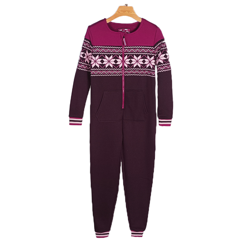 外贸秋冬款加厚抓绒连帽男女情侣款连体卫衣睡衣家居服外出服大码