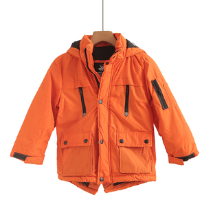 特价小宝宝棉服 儿童加绒加厚棉衣连帽冬装小童冬季保暖潮外套