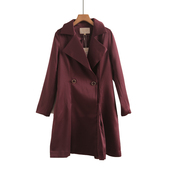 高级感今年流行小个子收腰休闲中长款 风衣女2025春秋新款 显瘦外套