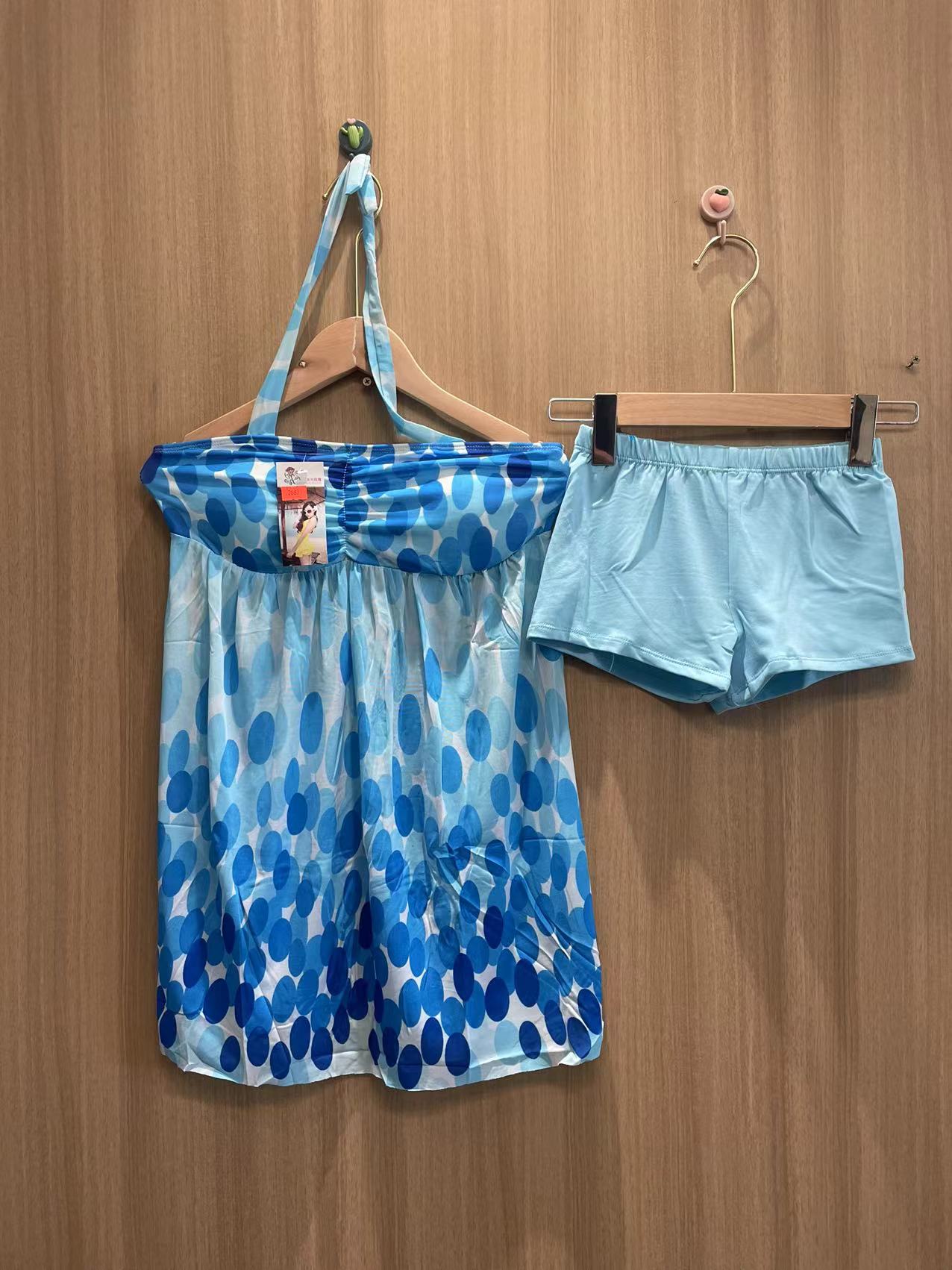 特价泳衣女夏时尚分体式保守两件套聚拢遮肚显瘦游泳衣泡温泉泳装