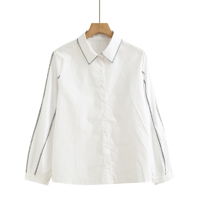 白衬衫女长袖新款秋季职业正装