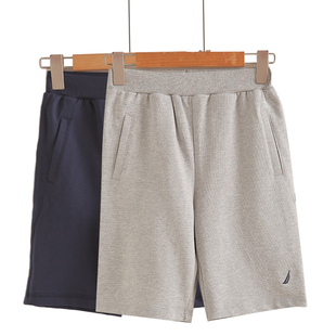 夏季男童短裤儿童中裤宽松薄款小男孩夏天裤子五分裤针织帅气纯棉