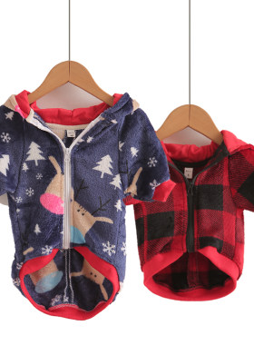 狗狗衣服拉布拉多萨摩耶宠物大狗冬天中型大型犬边牧冬季金毛卫衣