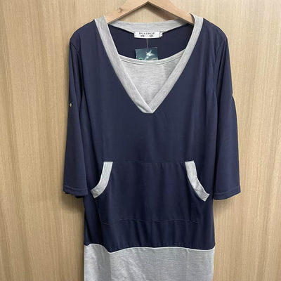 春秋长袖孕妇卫衣裙  哺乳连衣裙喂奶裙 挽袖