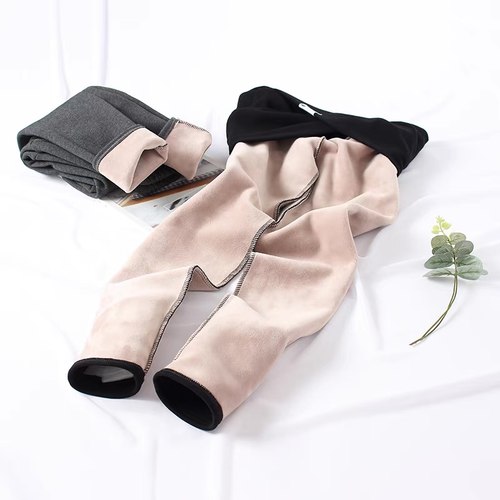 不臃肿高腰御寒保暖加厚打底裤