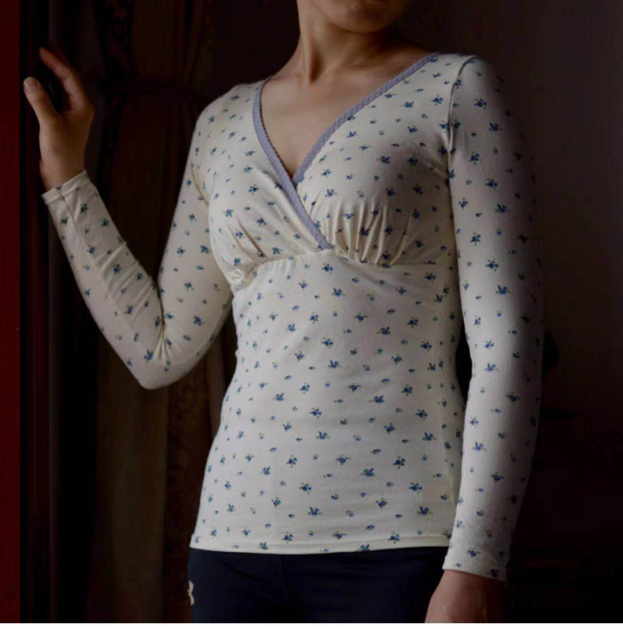 显瘦哺乳衣女交叉式喂奶秋衣上衣免穿文胸哺乳睡衣时尚月子服,孕妇装/孕产妇用品/营养,哺乳衣/月子服,淘宝优惠券,粉丝福利购,淘宝优惠卷