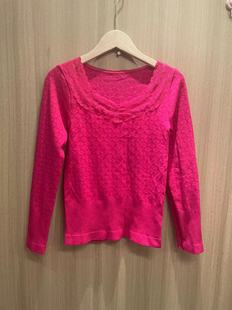 打底衫 女士美体紧身秋衣单件上衣塑身长袖 圆领保暖内衣 新品 秋冬季