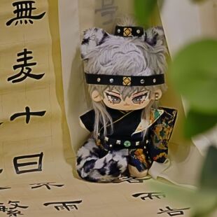 （仅衣服）20cm厘米棉花娃娃公仔衣服锦衣卫玩偶酷帅中式古风汉服