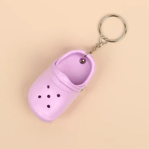 Cute Mini Shoe Model Keychain Simulation Fun Slipper Keycha