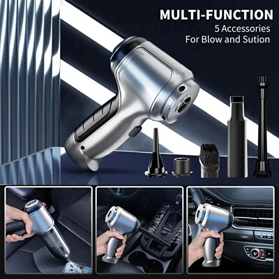 Wireless Car Vacuum Cleaner Strong Cordless Cleaner Suction