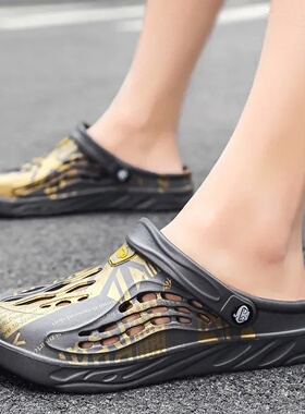 2025 Sumeer New Fashion Men's Sandal Breathable Home Slippe