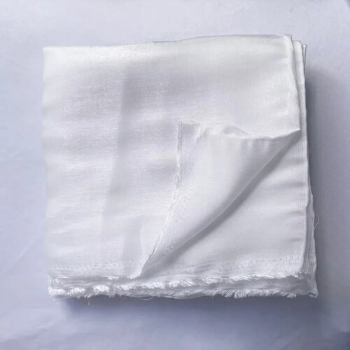 Crystal Glass Silky Satin Fabric, Glitter Iridescent Fabric