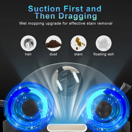 Fully Automatic Sweeping Robot Suction And Sweeping Mop Hou