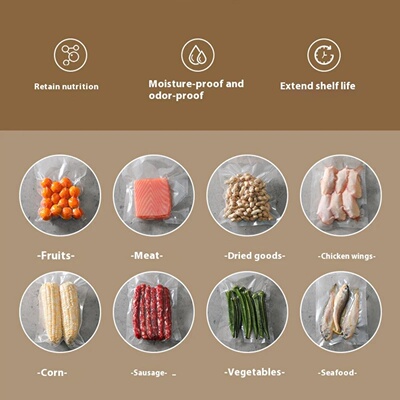 Automatic Packaging Machine for Home Kitchen Food Vacuum Se