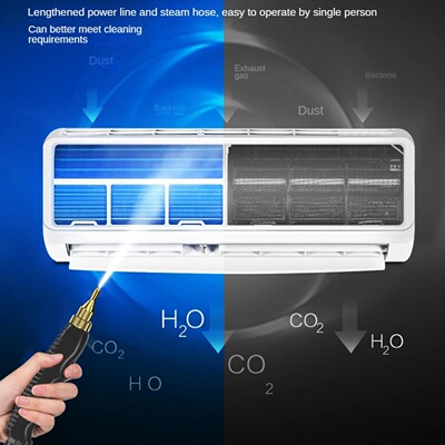 2500W Steam Cleaner High temperature Jet Washer Range Hood