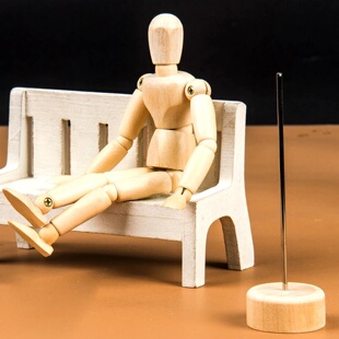 Artist Wooden Sketch Mannequin Model Home Decor Human Sculp