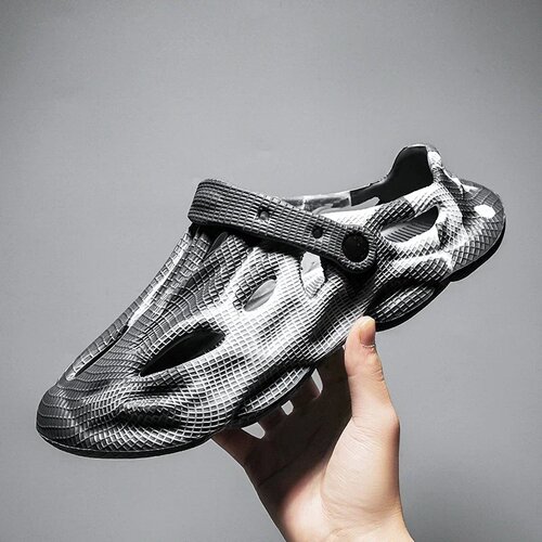Men Slippers Camouflage Platform Outdoor Summer Clogs Shoe