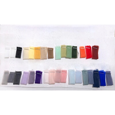 Light Gauze Fog Mesh Fabric Soft Delicate Pure Color Lace Y