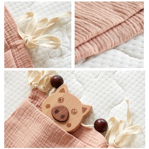 Baby Crib Organizer Cot Caddy Bed Storage Bag 2 Pockets Bed