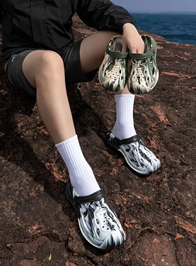 Litfun Men Clogs Sandals 2025 Summer New Waterproof EVA Gar