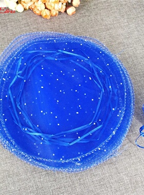 10Pcs Colorful Wedding Favors And Gifts Round Organza Bag J