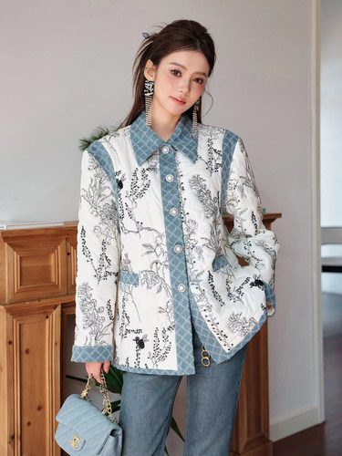 2024新款新中式时尚元素结合上衣