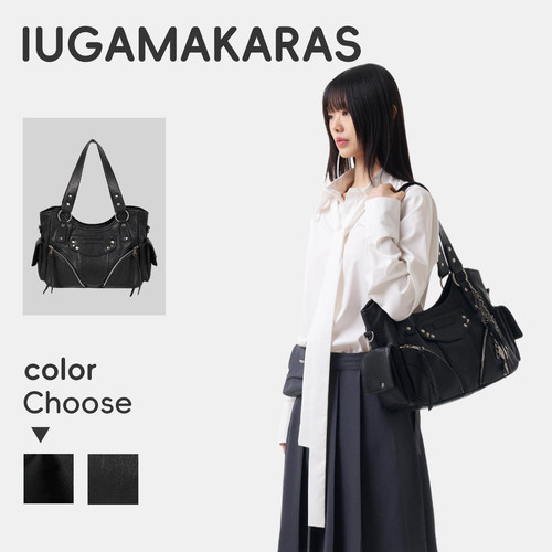 姜涩琪同款IUGAMAKARAS机车包