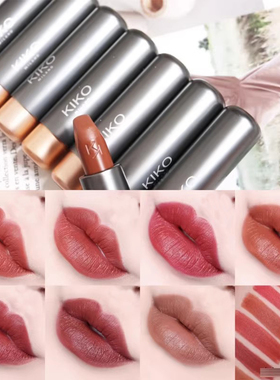 现货意大利KIKO3系列丝绒哑光口红 316 319 332 333 342裸色3.5g