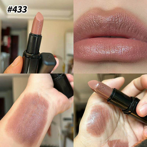 KIKO4系433号口红棕咖色灰奶茶色