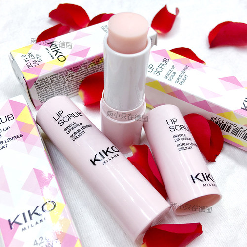 kiko唇部磨砂膏修护唇纹去死皮