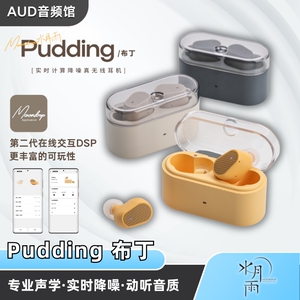 水月雨布丁实时ANC主动降噪豆