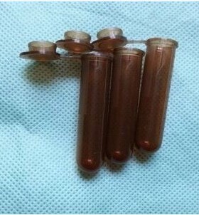 5ml离心管 圆底连盖 棕色 彩色 避光离心管 300支/包13.5x53mm