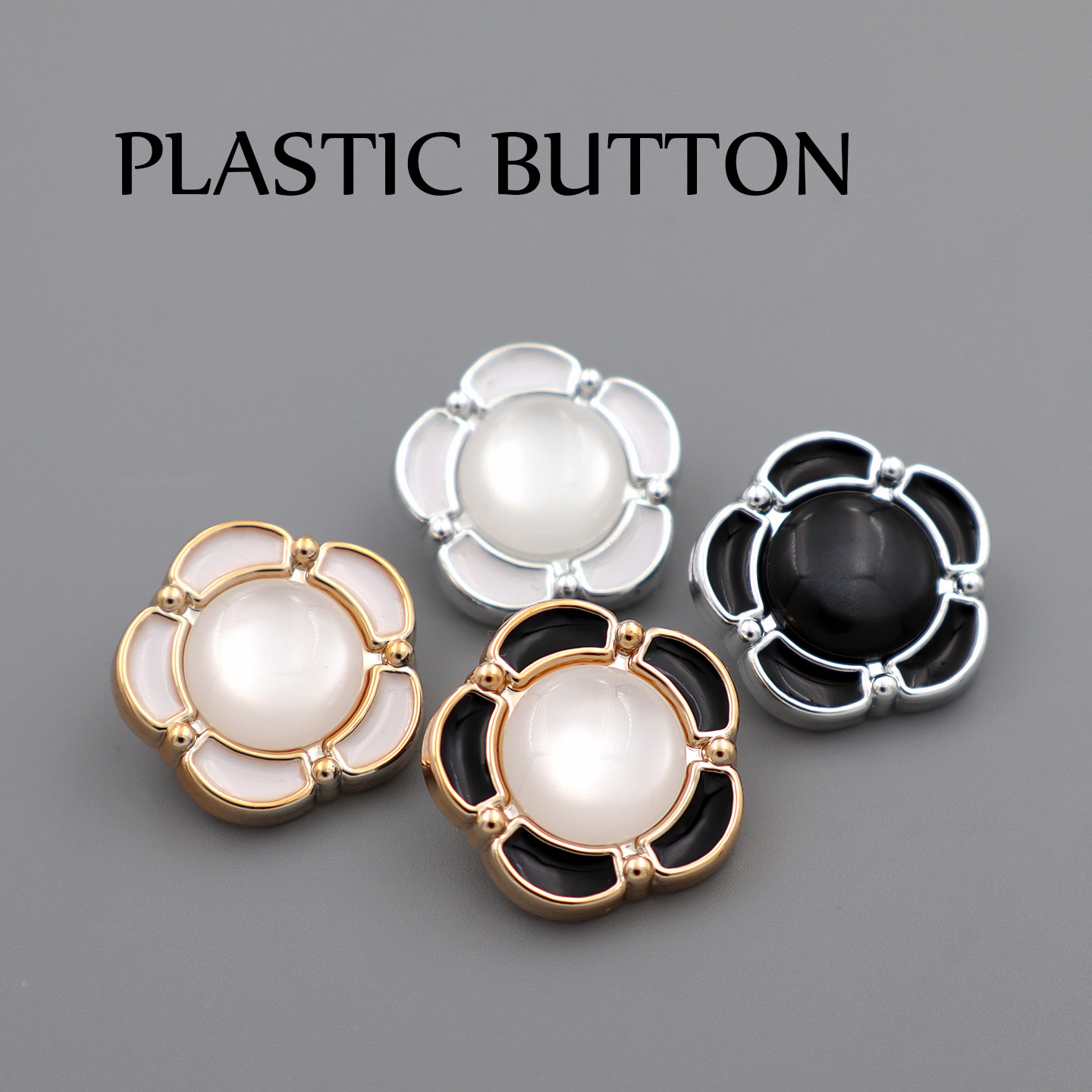 精致小香风花形扣子树脂猫眼手缝扣女士上衣毛衣开衫大衣外套纽扣,居家布艺,纽扣,淘宝优惠券,粉丝福利购,淘宝优惠卷