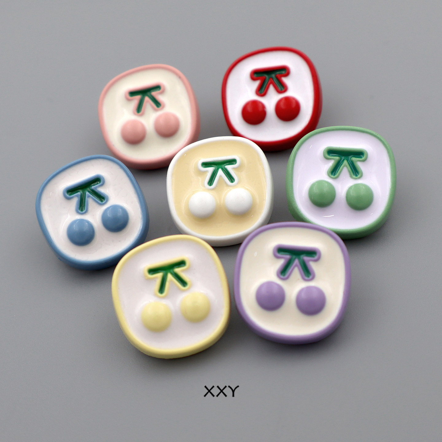 彩色儿童衣服纽扣女可爱樱桃宝宝上衣毛衣开衫扣子卡通外套装饰扣,居家布艺,纽扣,淘宝优惠券,粉丝福利购,淘宝优惠卷