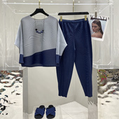 2025春装 礼品 套装 夏时尚 高贵优雅女生日礼物妈妈洋气中年休闲大码