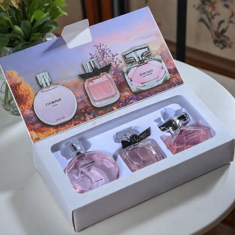 三瓶礼盒邂逅淡香持久女香水正品