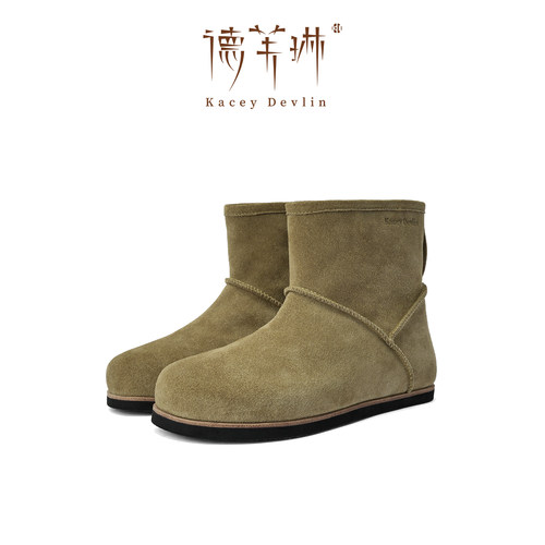 德芙琳羊毛加厚雪地靴子女