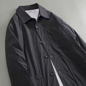 新款 工装 日系休闲短款 宽松口袋 外套 风衣男 春季