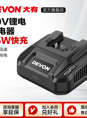 大有锂电工具充电器5388快充5339闪充5392双头超充