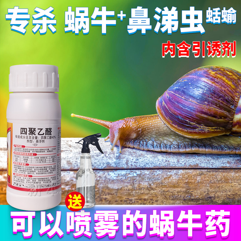 蜗牛专用药鼻涕虫四聚乙醛杀虫剂