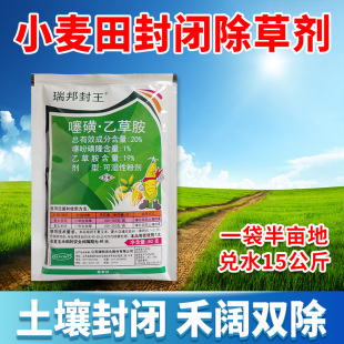 瑞邦封王噻吩磺隆乙草胺小麦田封闭除草剂禾阔双除野燕麦看麦娘