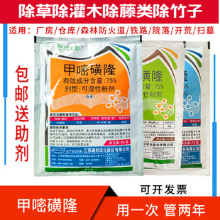 甲嘧磺隆除草烂根剂一扫光杂草铁路公路杀树剂除灌木封闭药绿无影