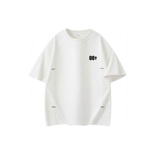 88rising 【高克重高品质曼巴棉系列】纯色美式复古拼接金属装饰