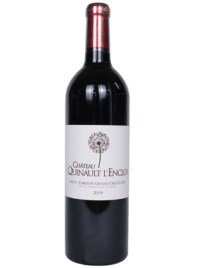白马庄同门 君豪酒庄干红葡萄酒 Chateau Quinault L'Enclos 2019