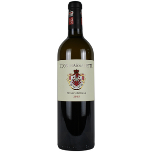 法国马萨雷特酒庄干白葡萄酒 Marsalette Blanc 2015年 Clos