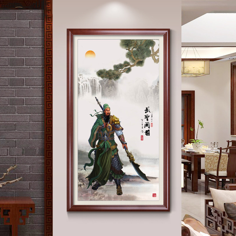 精准印花新款客厅玄关dmc大画