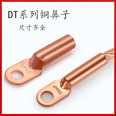 堵油厂标DT铜鼻子电缆接头